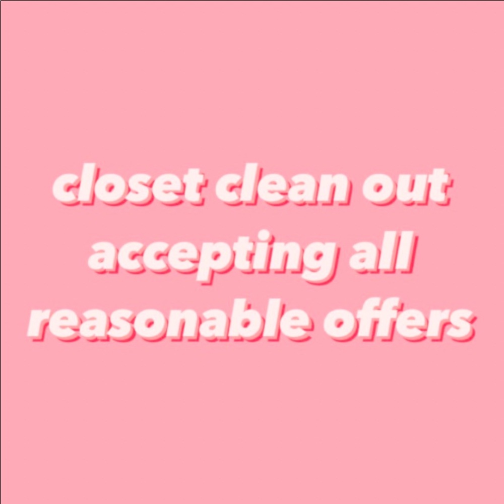 HUGE CLOSET CLEAN OUT